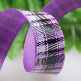 Elbise / Hediyeler İçin Özel Baskılı Grogren Kurdele Tartan / Izgara Şerit Dekorasyon Yayları