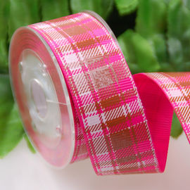 Elbise / Hediyeler İçin Özel Baskılı Grogren Kurdele Tartan / Izgara Şerit Dekorasyon Yayları
