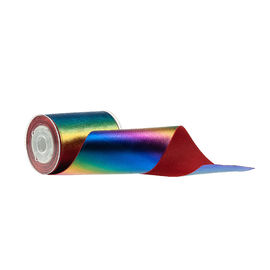 Polyester 75mm Grogren Kurdele, Dayanıklı Folyo Gümüş Grogren Kurdele