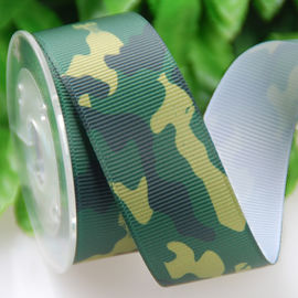 Grogren Polyester Şerit, Sublime 25cm Hediye Paketleme Kamuflaj Şerit