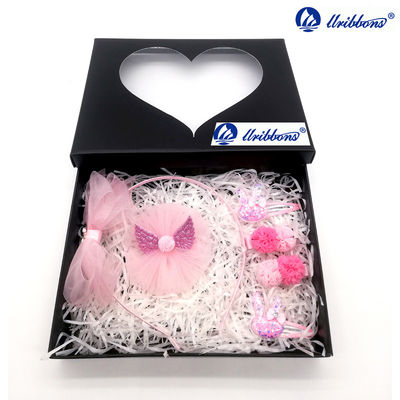 Melek Desen Dantel Kumaş 6pcs / Kızlar İçin Sevimli Saç Bantları Seti