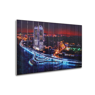 30x19 inç Şerit Landmark Mimari Resimleri